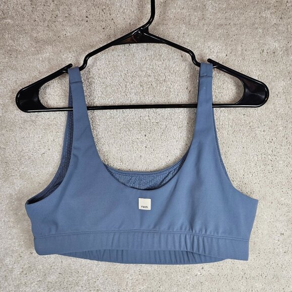 Vuori Womans Size Medium Blue Sports Bra - Picture 2 of 3
